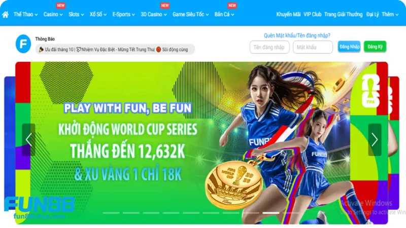 Fun88 đăng nhập – Chỉ một chạm, nhận thưởng mỗi ngày!